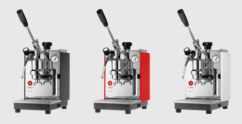 Olympia Express Cremina Farbvarianten Anthrazit Rot Weiss – Coffee Coaching Club 13