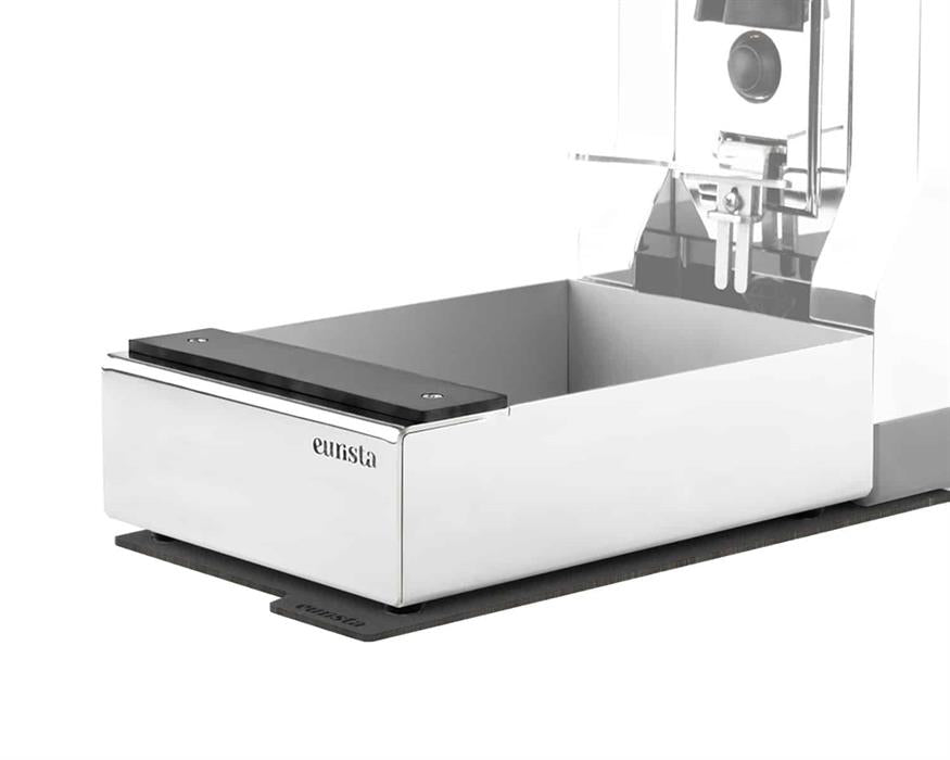 Eurista Abklopfbox Barista Edelstahl – leise Knock Box mit Connector – Coffee Coaching Club