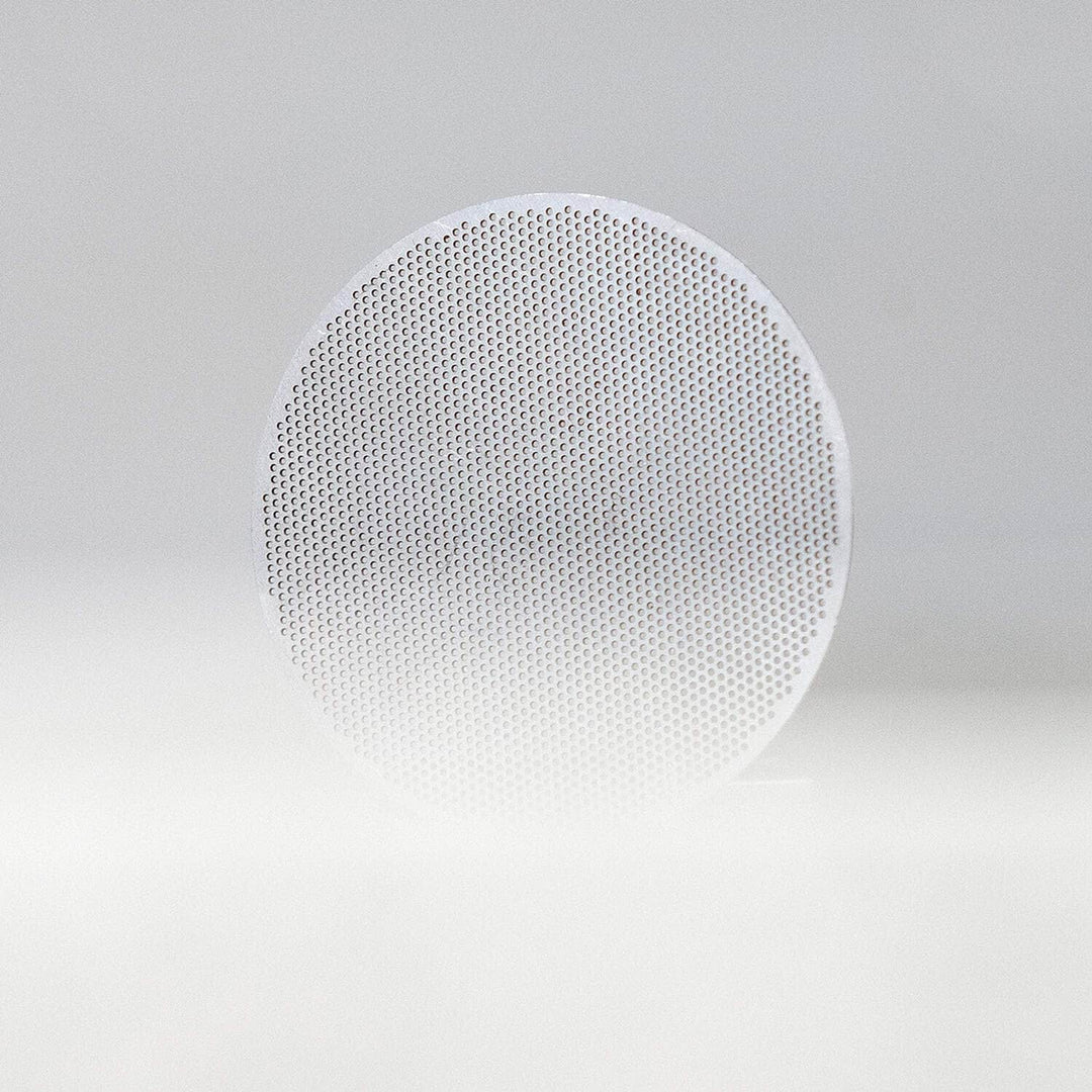 Flair 49 mm Etched Puck Screen im Einsatz – Coffee Coaching Club 2