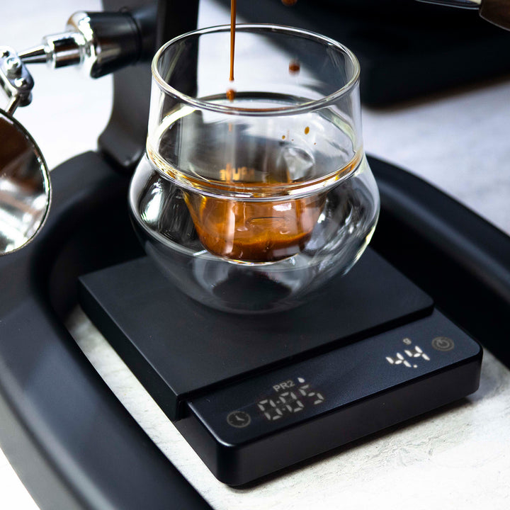 Flair Kaffee-Waage mit verstecktem LCD – Coffee Coaching Club 3