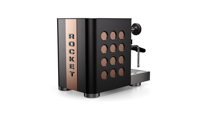 Rocket Appartamento TCA black copper E61 brew group – Coffee Coaching Club 2