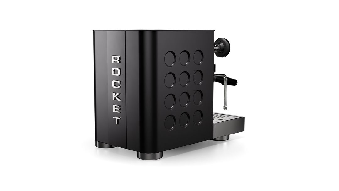 Rocket Appartamento TCA preto fosco, máquina de espresso com permutador de calor – Coffee Coaching Club 1