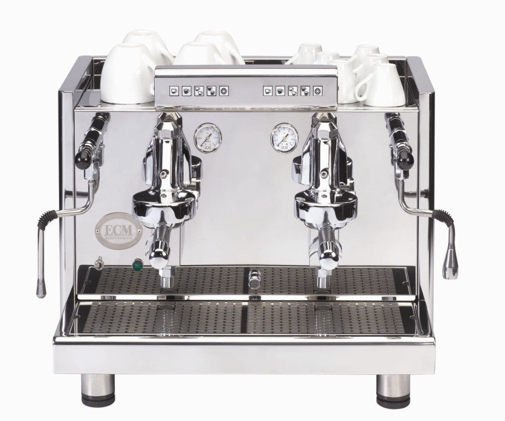 ECM Elektronika Profi Due com permutador de calor e caldeira de cobre de 4 litros – Coffee Coaching Club 1