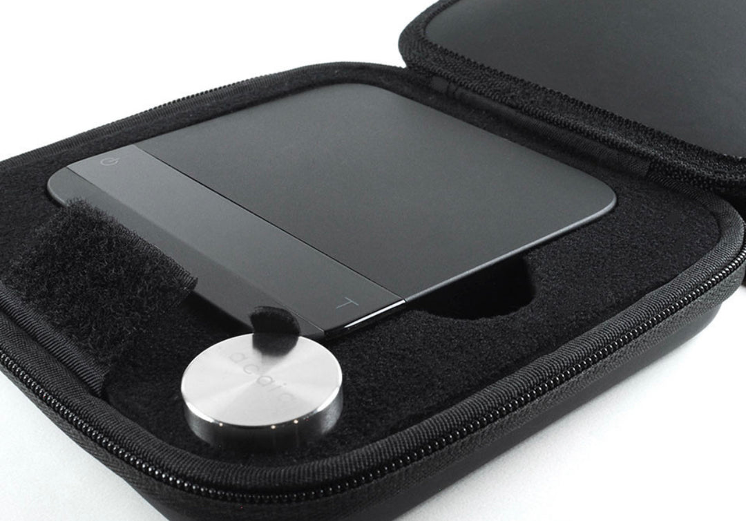 Acaia Lunar Transporthülle mit Innenraum für Waage und Zubehör – Coffee Coaching Club 2