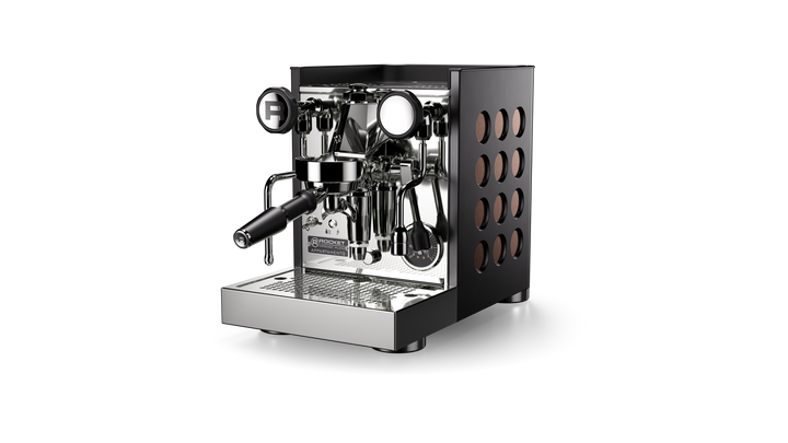 Rocket Appartamento TCA black copper heat exchanger espresso machine – Coffee Coaching Club 1