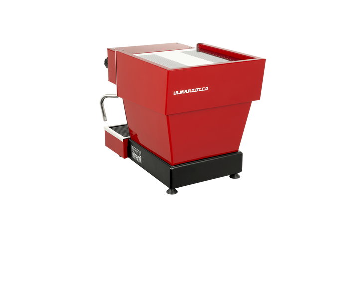 La Marzocco Linea Micra in Rot – Frontansicht – Coffee Coaching Club