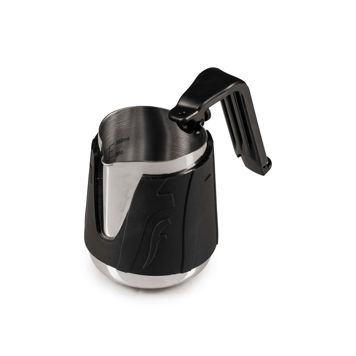 Pichet à lait Flair 400 ml en inox avec poignée amovible - Coffee Coaching Club 1