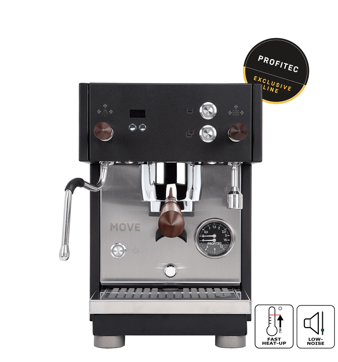Profitec MOVE Exclusive Line Dualboiler – Frontansicht – Coffee Coaching Club 1