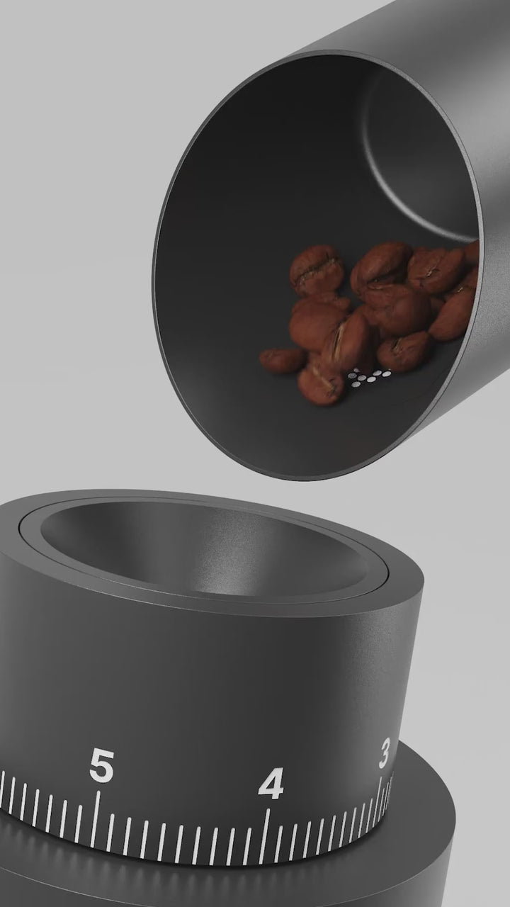 Subminimal Subscale Dosing Cup con funzione di pesata