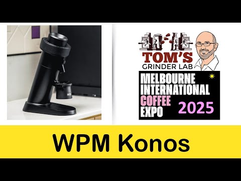 WPM KONOS 71mm Konus Single-Dose-Mühle offizielles Produktvideo Coffee Coaching Club