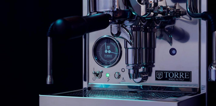 Torre Luigino TSP Total Black Zweikreis-Espressomaschine mit Rotationspumpe und Smart PID – Coffee Coaching Club