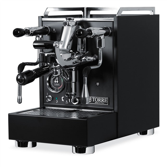 Torre Luigino TSP Total Black Zweikreis-Espressomaschine mit Rotationspumpe und Smart PID – Coffee Coaching Club