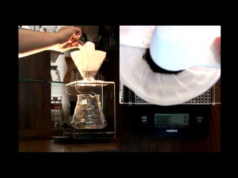 Hario V60 suporte em acrílico