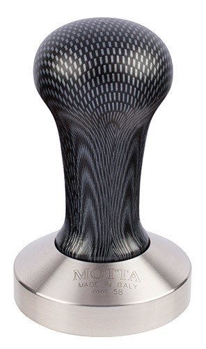 MOTTA Tamper plano "Karbonlook" 58mm - Coffee Coaching Club