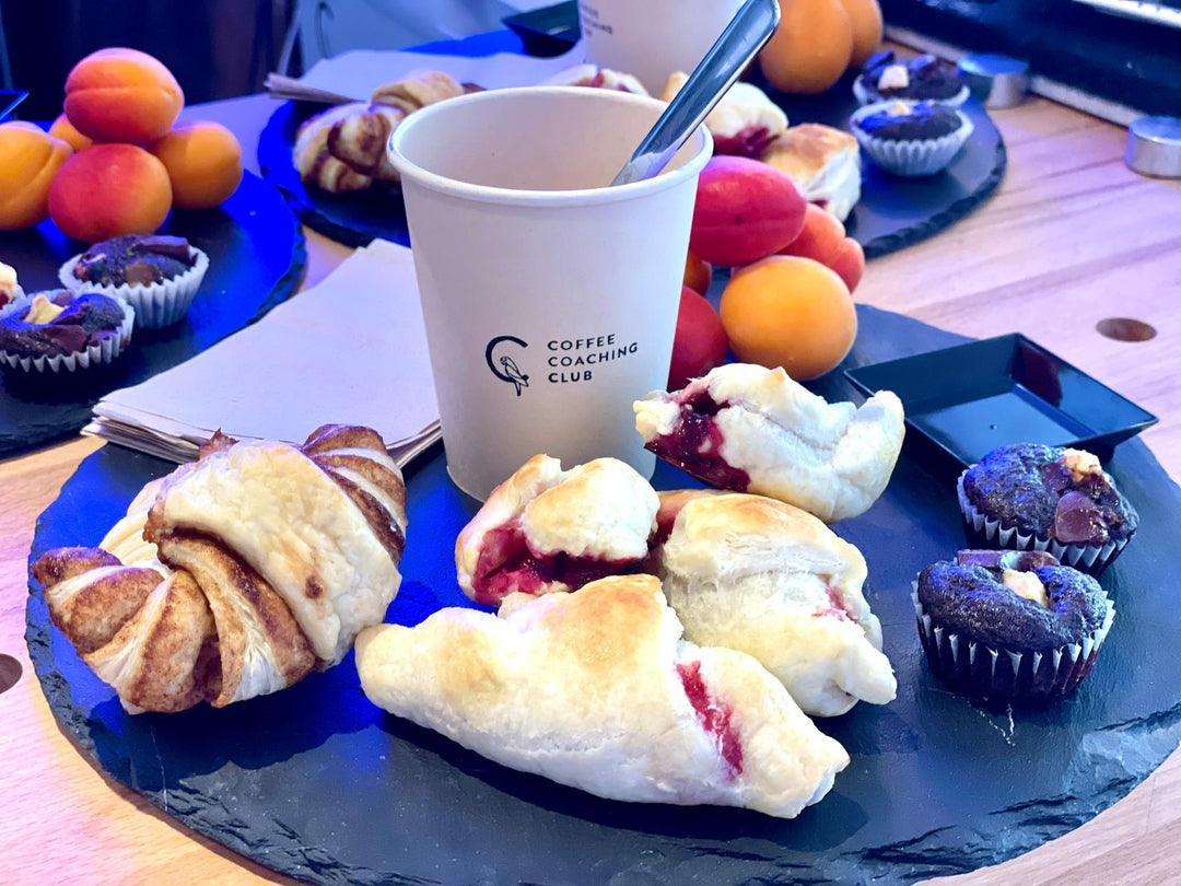 Team Event Workshop – Gebäck, Früchte und Kaffee zur Pause – Coffee Coaching Club