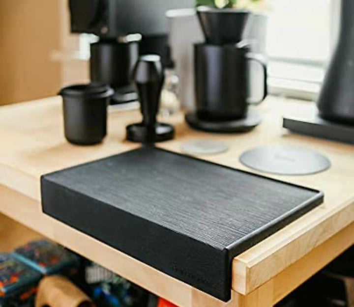 Normcore, tapete de tamping quadrado com rebordo mais alto – Coffee Coaching Club 2