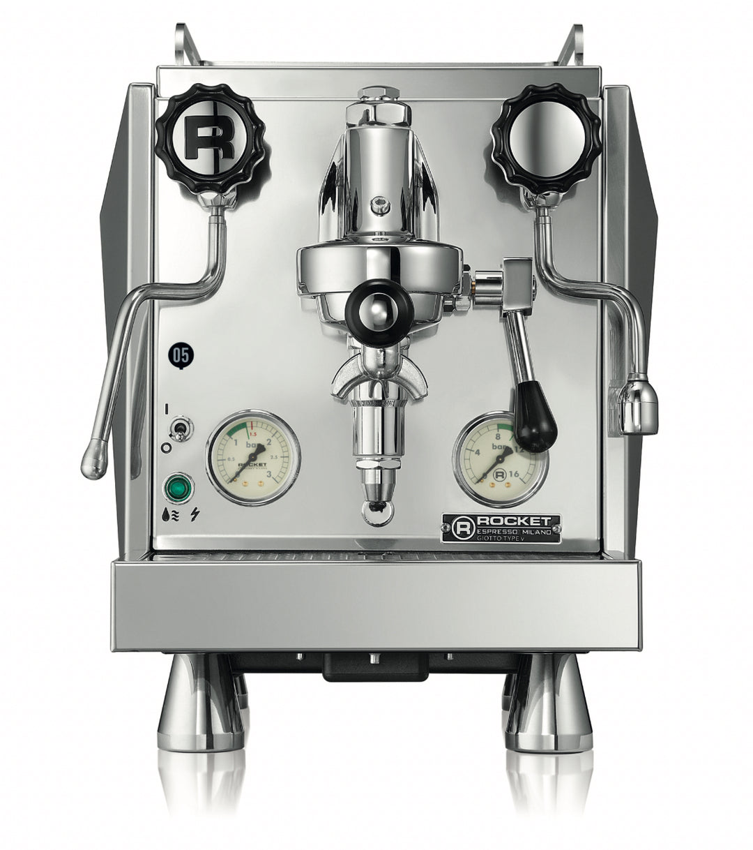 Rocket Giotto Cronometro V machine à espresso à échangeur thermique – Coffee Coaching Club 1