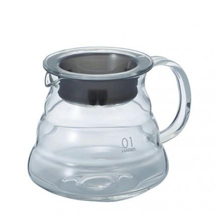 HARIO V60 glass carafe 360 ml - Coffee Coaching Club