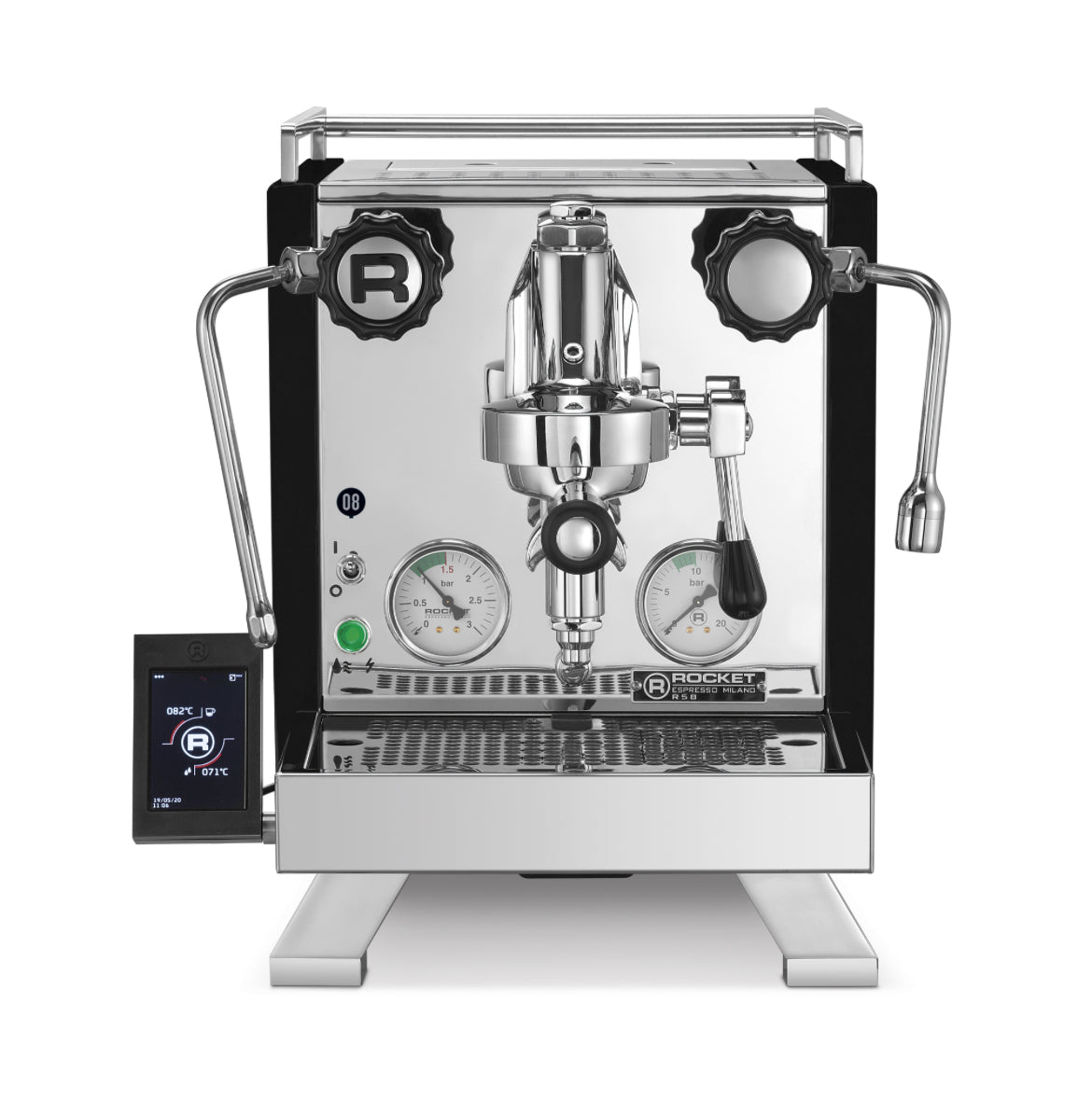 Rocket R Cinquantotto E61-Brühgruppe und Bedienpod – Coffee Coaching Club 2